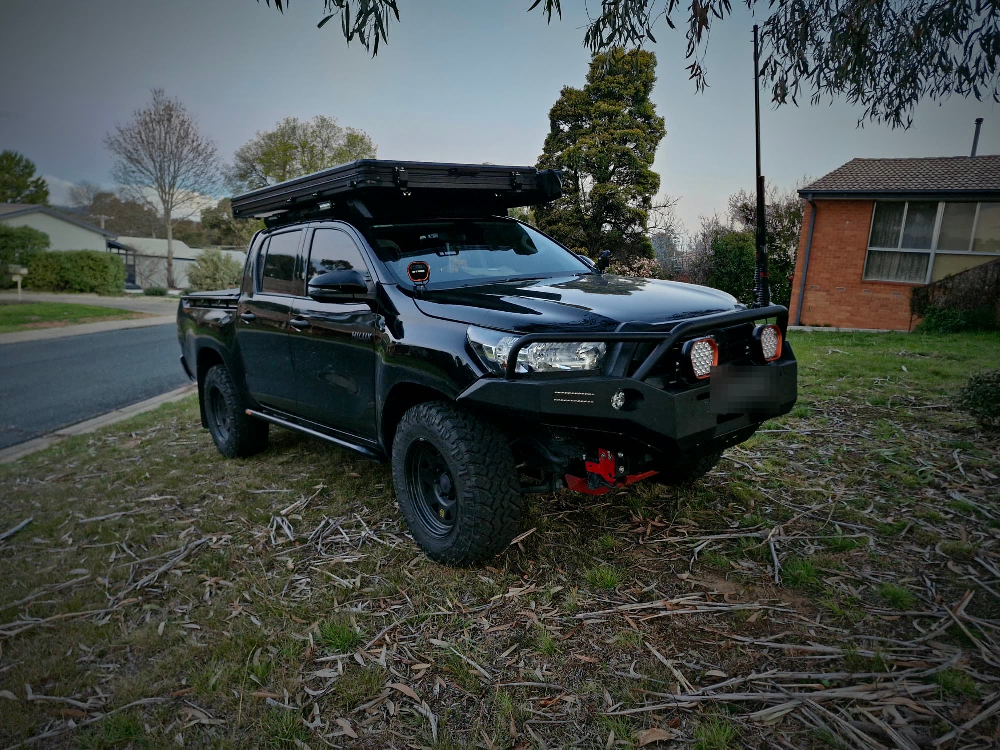 Finished Hilux touring build